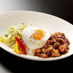 たっぷりレタスのルーロー飯