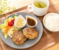 料理メニュー写真&nbsp;カンボジア黒胡椒香るハンバーグ