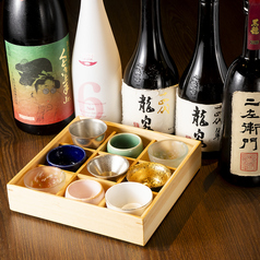 季節の日本酒や希少なお酒も取り揃えております♪