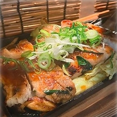 トンテキと野菜の鉄板焼き