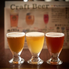 味わい豊か♪クラフトビール始めました!!