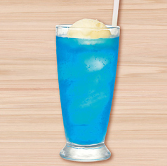 コーラフロート/クリームソーダ/ブルーハワイフロート　各