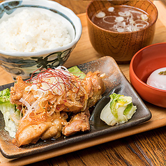 油淋鶏定食