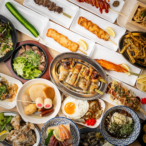 おでん×海鮮×肉♪食べ飲み放題の屋台酒場-おおきに-