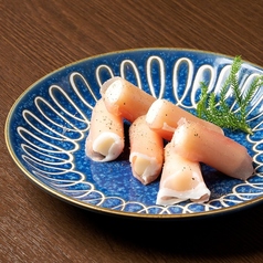 千両焼きなすの煮びたし/生ハムモッツァレラチーズ 各