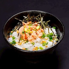 信州サーモンのお茶漬け