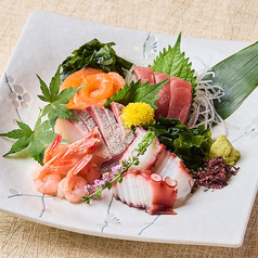 鮮魚のお造り 五種盛り合わせ