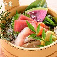 造りミニ桶盛合せ(4種)