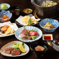 季節のコース料理も各種ご用意