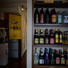 沖縄の泡盛をはじめお酒の種類が充実!!