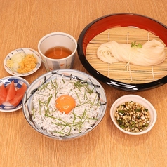 山形だしのしらす丼セット