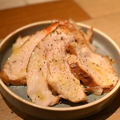 古白鶏の自家製スモークハム