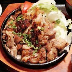 チキン鉄板焼き