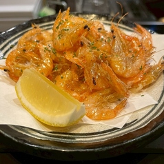 サクサク川海老のから揚げ