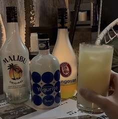 こだわりドリンクも全部飲み放題で大満足!
