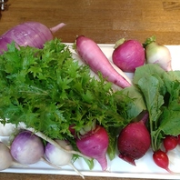 大分県産のストレスのない厳選食材を使った料理をご提供