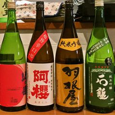 全国の日本酒が充実☆