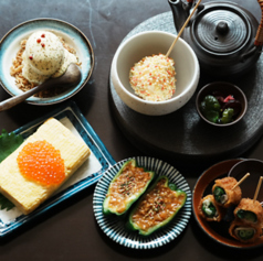 おつまみ、逸品料理、デザートも充実♪の写真