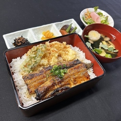 鰻海老天ぷら重