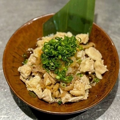 鶏皮ポン酢　親子合盛り合わせ