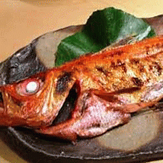 金目鯛一本魚炭火焼