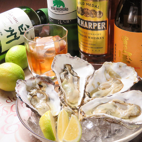 広島県産牡蠣や人気のパエリアなどが気軽に楽しめるバル！各種宴会コースもご用意！