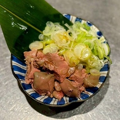 低温調理　鶏レバー　～ごま油塩～