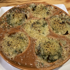 つぶ貝のガーリックバター焼