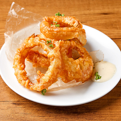 オニオンリング　サワークリームソース