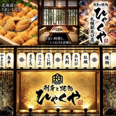 刺身と焼き物 ひゃくや 札幌駅北口店の写真