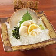 旨味抜群◎活きのよいお刺身を贅沢に楽しめる！