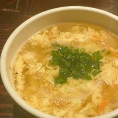 ふんわり玉子スープ
