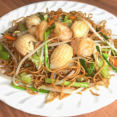 自家製ソースの海鮮焼きそば