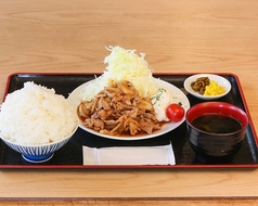 生姜焼き定食