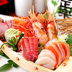 【新選食材】毎日厳選された産地直送の新鮮な魚介