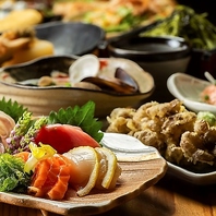 伊勢志摩の食材にこだわり、料理長自ら厳選。