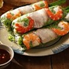 エビと豚肉の生春巻き