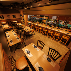 【貸切：20～30名様 個室】20名様以上から貸切も可能◎広々とした空間でゆったりご宴会できます♪日本酒飲み比べやお酒に合う酒菜が楽しめるコースも充実◎ぜひご利用ください！