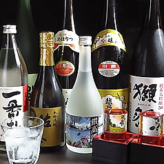 日本酒等も豊富に取り揃えております！