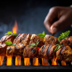 炭火焼きアジアンビストロだからこその魅惑のグリル