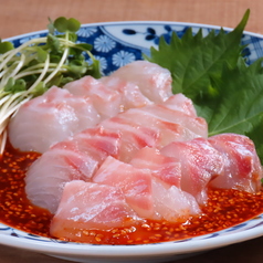 韓式鯛の刺身