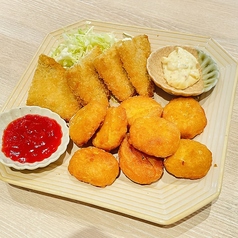 フィッシュフライ＆ナゲット盛り
