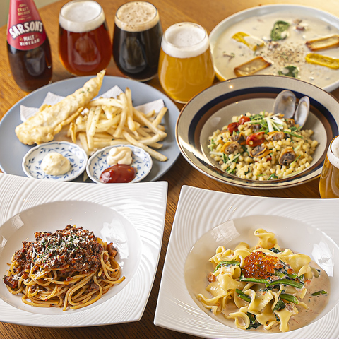 生パスタの多彩なメニューと美味しいお酒が織り成す特別な時間をお楽しみください★