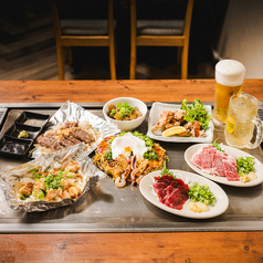 お好み焼き鉄板焼き きんぐのコース写真