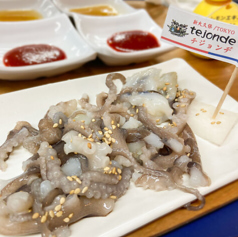 グネグネ動くよ!生イイダコ・サンナッチ