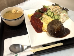 オムライス＆ハンバーグ