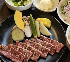 熟成牛ハラミと焼き野菜セットメニュー！