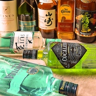 希少なウイスキーからカクテルまで！お好みの一杯を♪