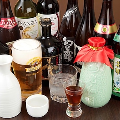 うれしい飲み放題内容♪充実のラインナップ