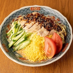 よだれ鶏胡麻だれ冷やし中華